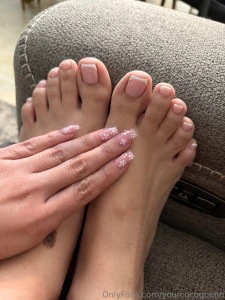 Feet on point fingers ready to tease wanna see what they re capable of