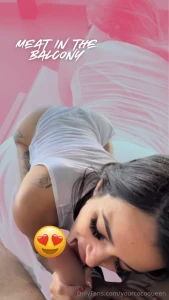 The sun was hot but his hands were hotter i gave him a little show on