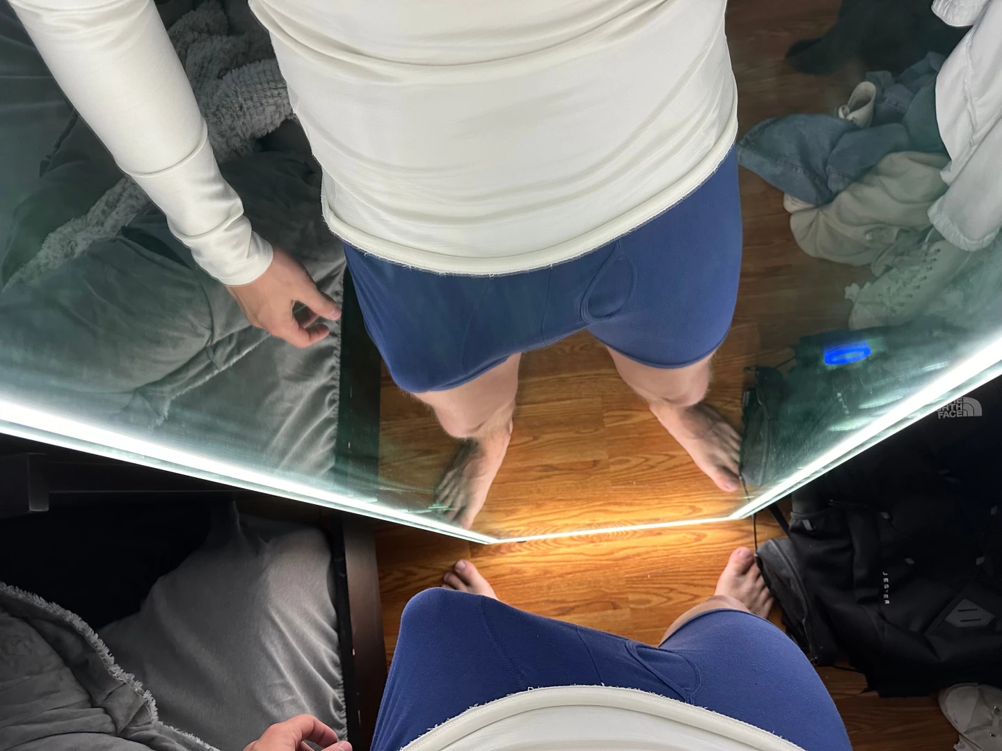 The morning bulge look sexy so i thought i d show you part 1 