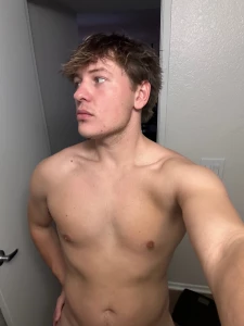 Thought about putting a shirt on but why mess with a good thing