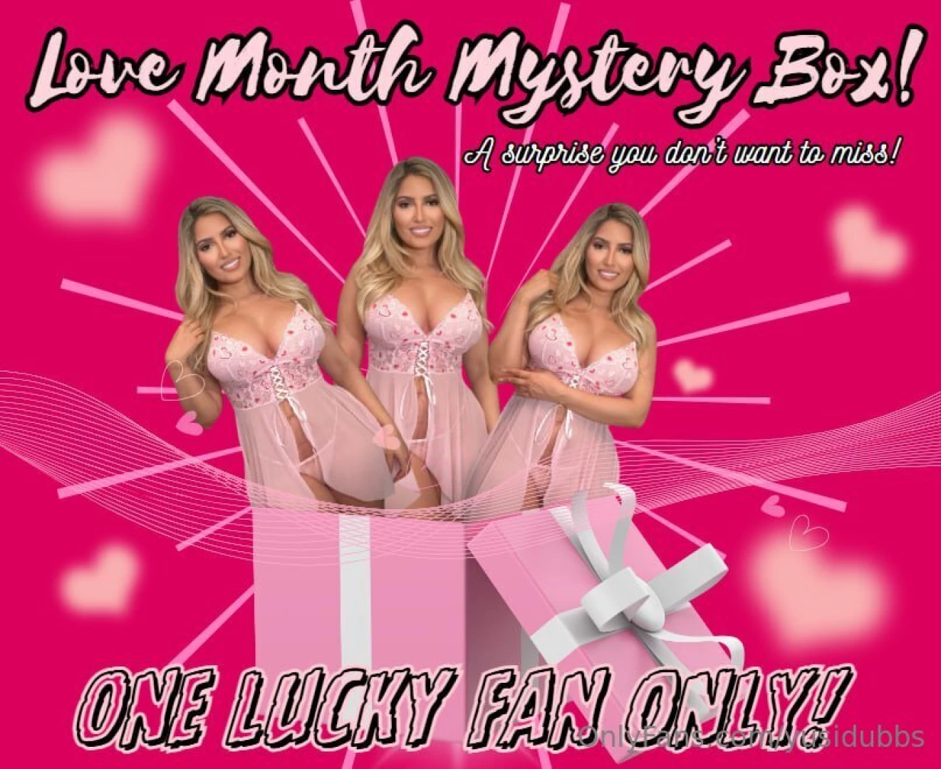 February s all about giving and i m about to give you something 