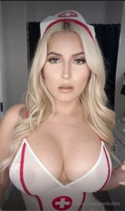 I slipped into my naughty nurse outfit and ready to take real good