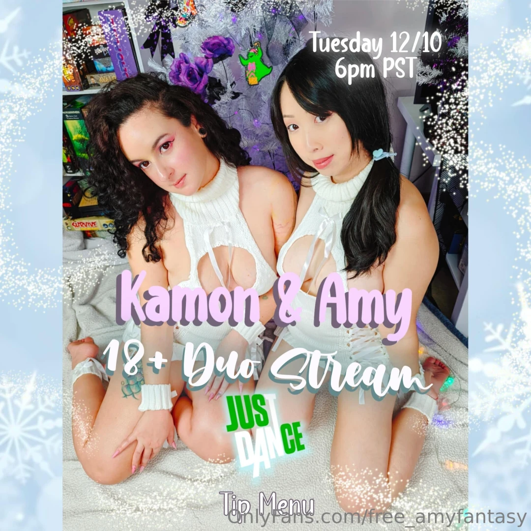 Tomorrow at 6pm pst don t miss out on kamontari and i livestreaming on 