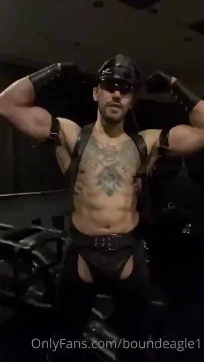 Leather smoke and stroke long verbal video 