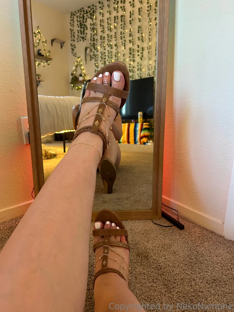 Do you like my new sandals part 1 