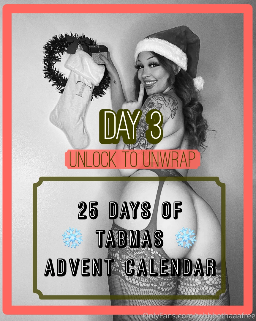 Day 3 of tabmas 