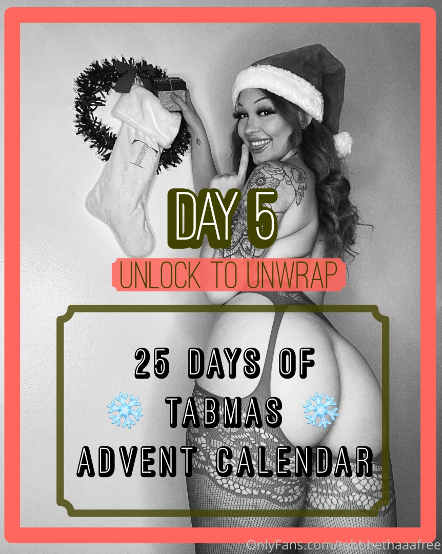 Day 5 of tabmas and i m putting u at the top of my list 