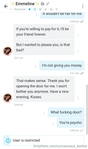 Is it just me or does anyone else get stupid messages like this she