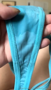 I got my panties really wet again oops