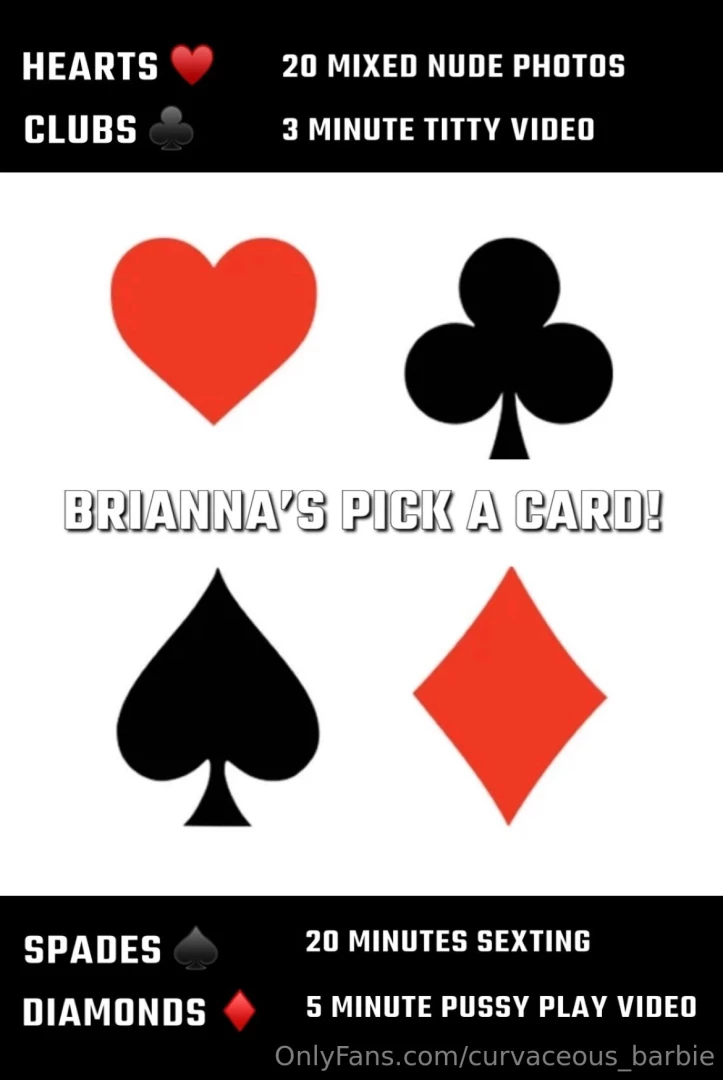 Tip 7 and i ll pull you a card with your suit and you ll win the 