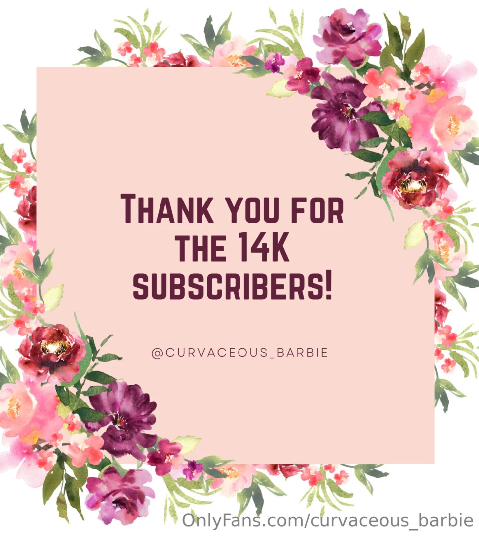 Thank you to all of my 14k subscribers i appreciate and love you all 