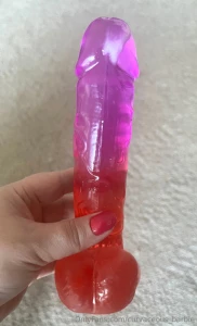 I came so hard all over this new jelly dildo