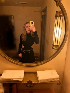 All dressed up but if you want i d rather stay in and undress for you