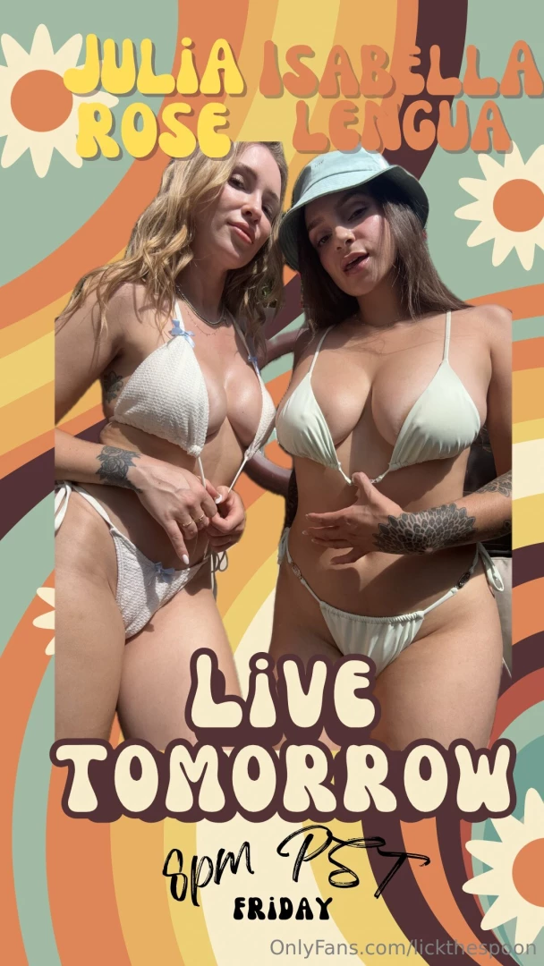 Going live together again tomorrow night 8pm pst with my sweet and 