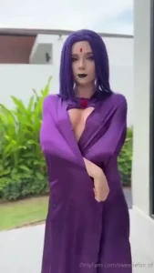 Raven can project her amazing beautiful astral body and control it