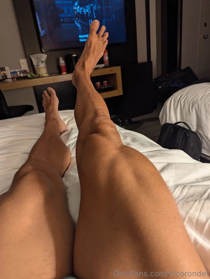 My legs looks sexy when freshly trimmed part 1 