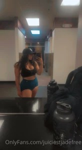 Gym selfies always