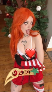 Here is the whooole katarina slay belle cosplay really explicit for my