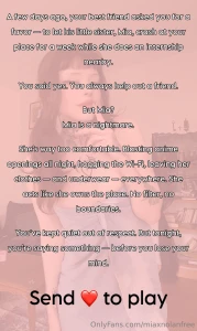 Wanna play this game 3 send me part 1