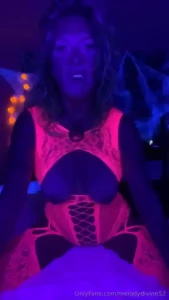 See melody in a different light her cougar spots glow in the moonlight part 3