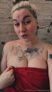 Ready to submerge myself to the warm water allowing my dark desires