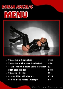 Here s my new updated menu let the fun begin