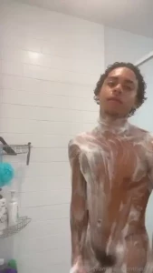 Who wants to watch me soap up my whole body dm for full video