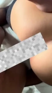 Penetrating my girl from behind in doggy you can see everything and