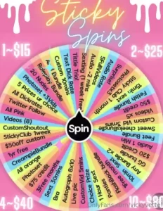 Have you checked out my sticky spinner yet