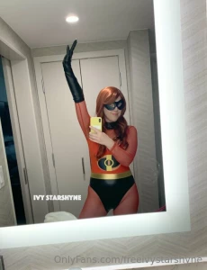 Elastigirl is over on the paid side of my of join me
