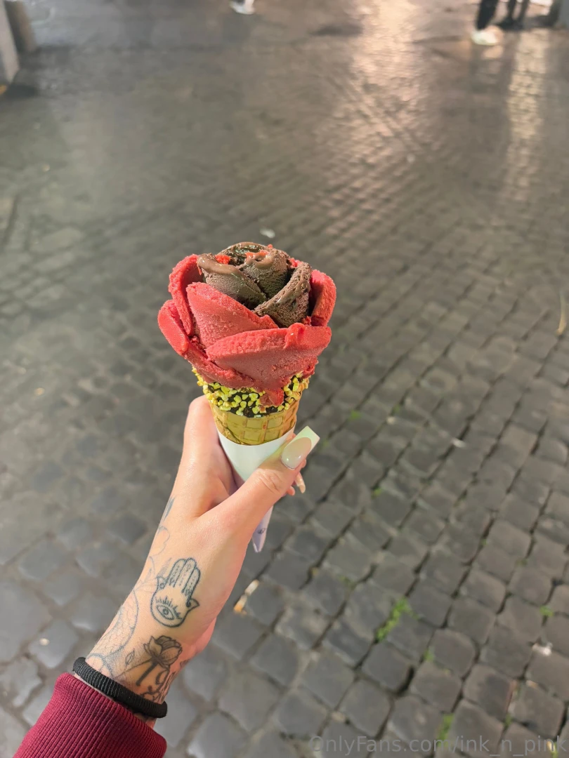 Went out for an ice cream today trying some new flavors which flavor 