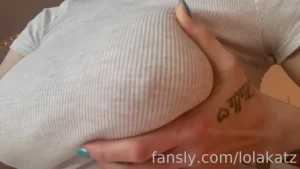 I tend to play with my boobs when i m bored german bigboobs bigtits