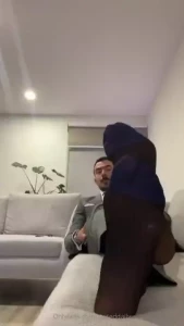 Huge feet huge boner huge load part 1