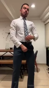 Tight formal clothes hit different