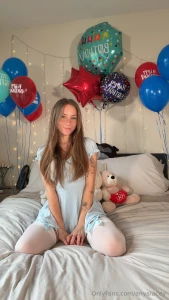 Sooo excited to celebrate my birthday on monday with you part 1