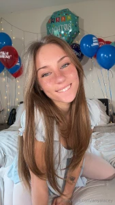Sooo excited to celebrate my birthday on monday with you part 2