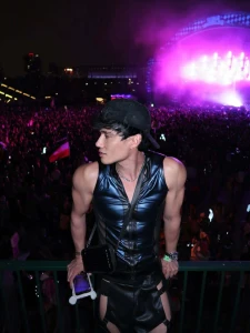 Lights music and a little bit of leather