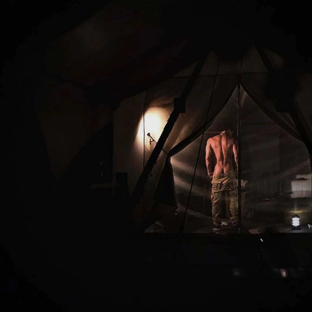 Stripped down but still calm in the silence 