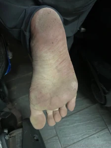 My feet after riding motorcycle part 2