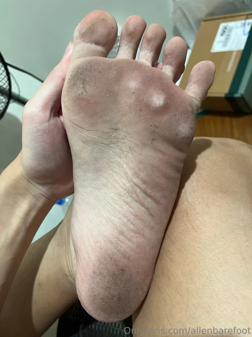 My dirty soles yesterday part 2 