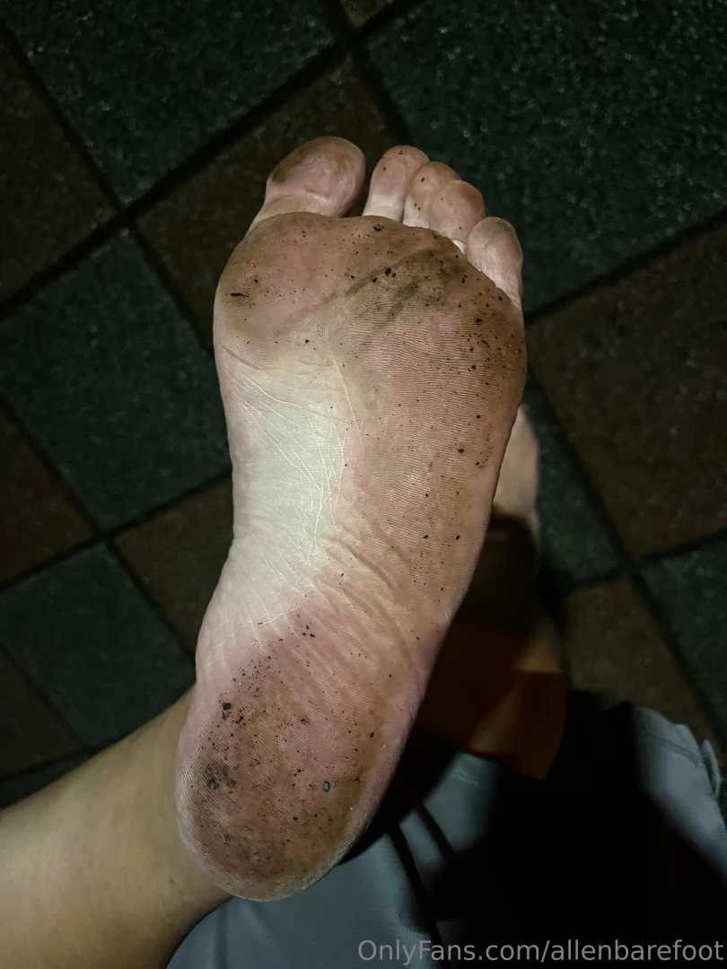 Rate my soles after walking wet park and streets part 1 