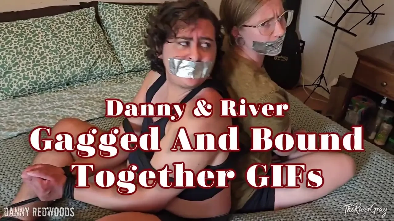 Gagged and bound together with dannyredwoods gif set part 1 6 gifs - 3 
