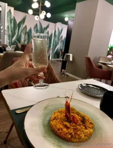 Pay for my dinner thank your hostess and prove your loyalty