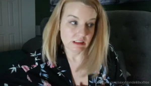 Can you guess what this full length clip is about vip - sexyblonde69xx