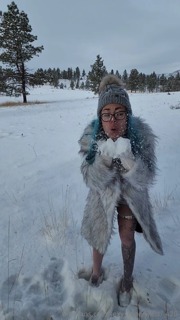 Good morning we finally got some snow stay tuned for more 