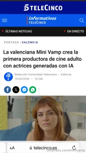 La primera productora con ia https www telecinco es noticias valencia