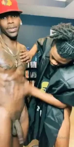 Barber oil down with aj