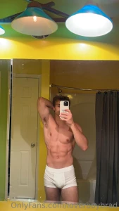 The white makes me look tan i like but starting to love my back part 2