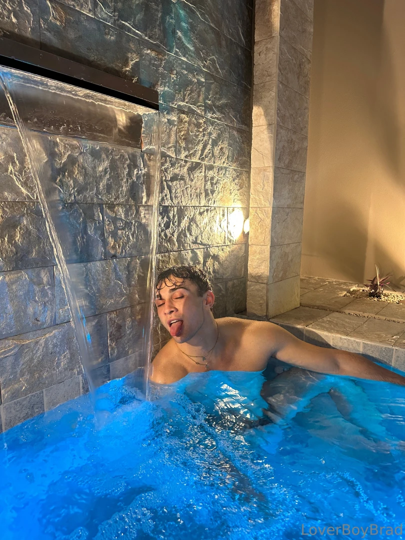 Hot tub in the airbnb means naked tub pics part 1 