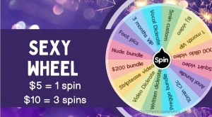 New wheel tip to spin 5 for 1 spin 10 for 3 spins